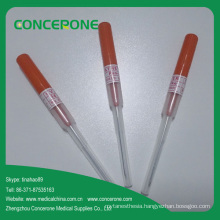 Safety Pen Like IV Catheter & IV Cannula with Injection Port